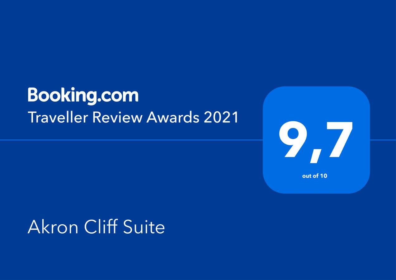 Akron Cliff Suite Fira (Santorini) Exterior foto